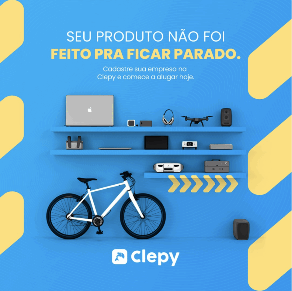 Startup Clepy – Marketplace Exclusivo de Aluguel de Produtos