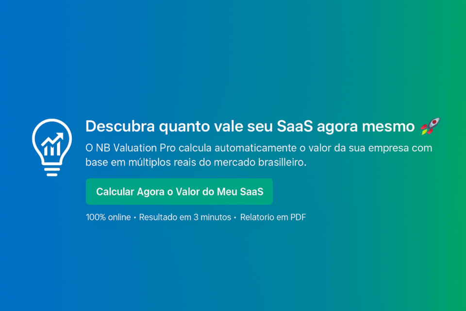 como avaliar empresa de tecnologia SaaS