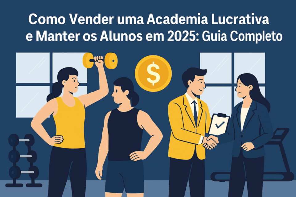 Como Vender uma Academia Lucrativa e Manter os Alunos em 2025: Guia Completo 🏋️‍♀️
