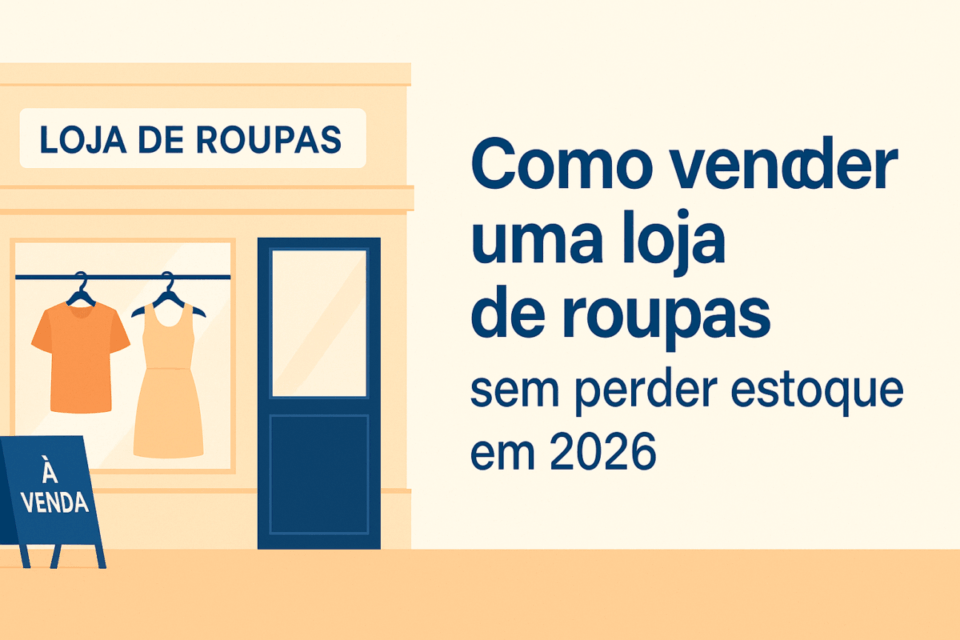 Como vender uma loja de roupas no Brasil sem perder estoque em 2026 (Guia Completo)