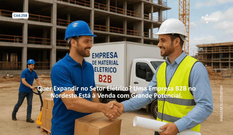 Cód258 – Distribuidora de Material Elétrico B2B à Venda no Nordeste