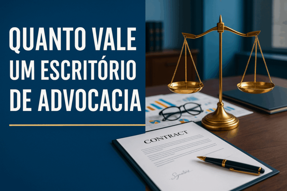 Quanto vale um escritório de advocacia no Brasil em 2026? Guia completo de valuation para advogados e investidores