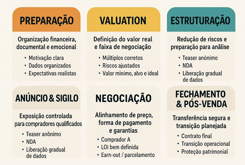 Checklist para Vender uma Empresa