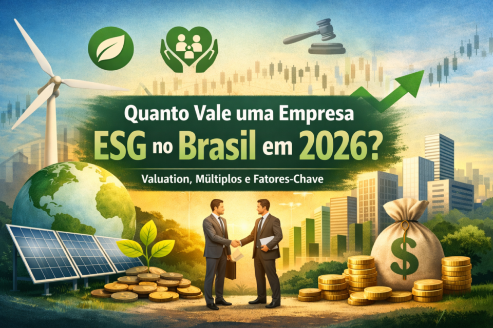 🌱 Quanto vale uma empresa ESG no Brasil em 2026?