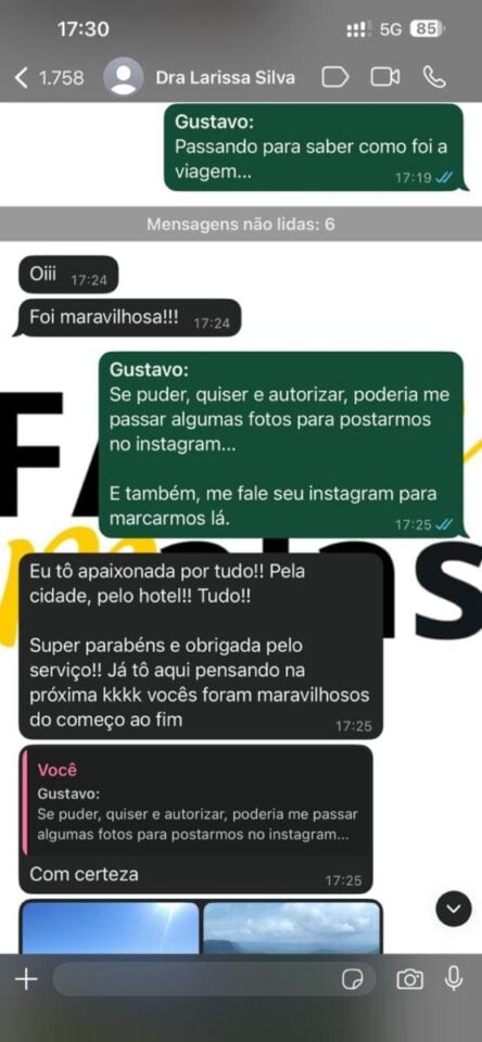 Empresa de Turismo com Carteira de Clientes Fidelizada e Alto Pot