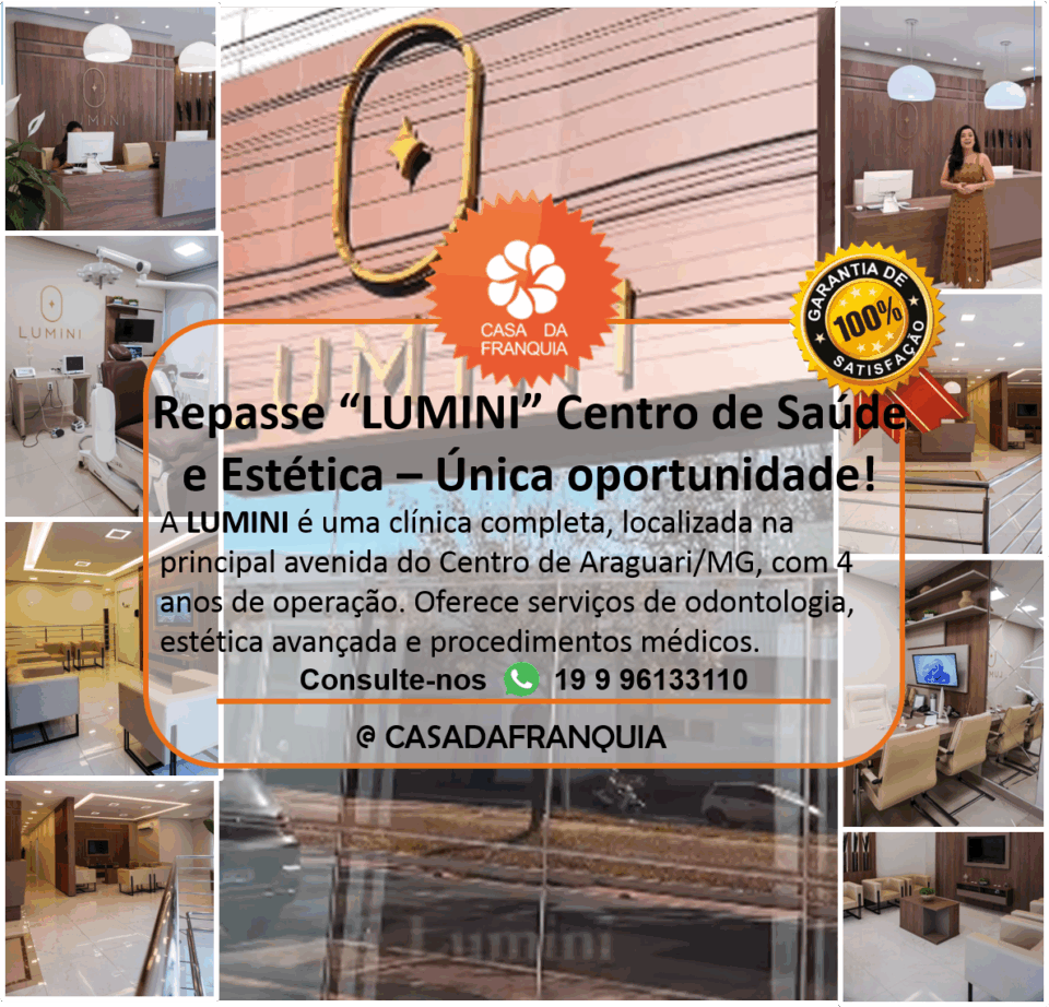 📣 REPASSE DE EMPRESA – CLÍNICA MÉDICA, ODONTOLÓGICA E ESTÉTICA