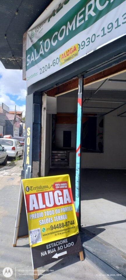 Prédio para padaria