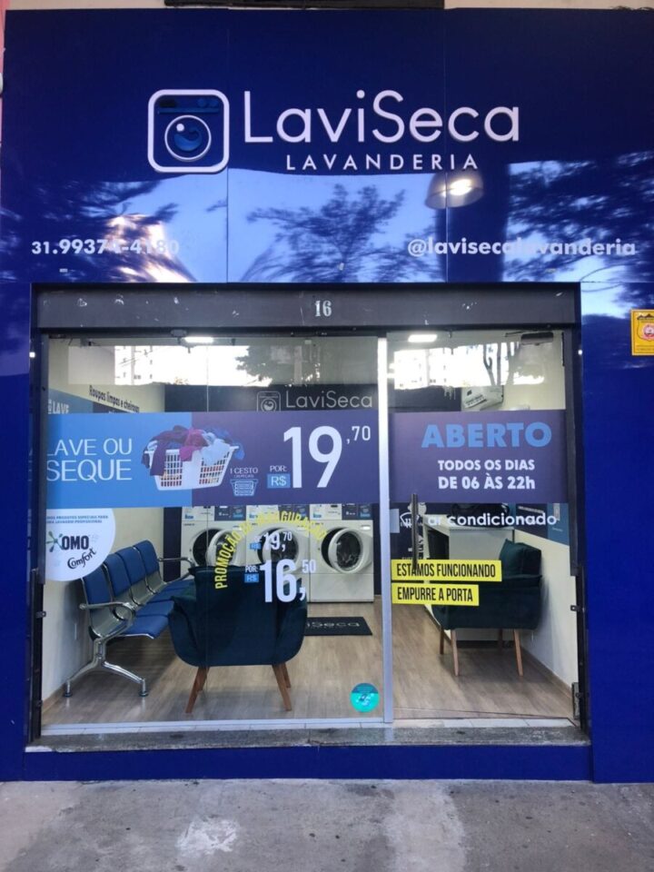 Vende-se Lavanderia Self-service Laviseca BH Grajaú