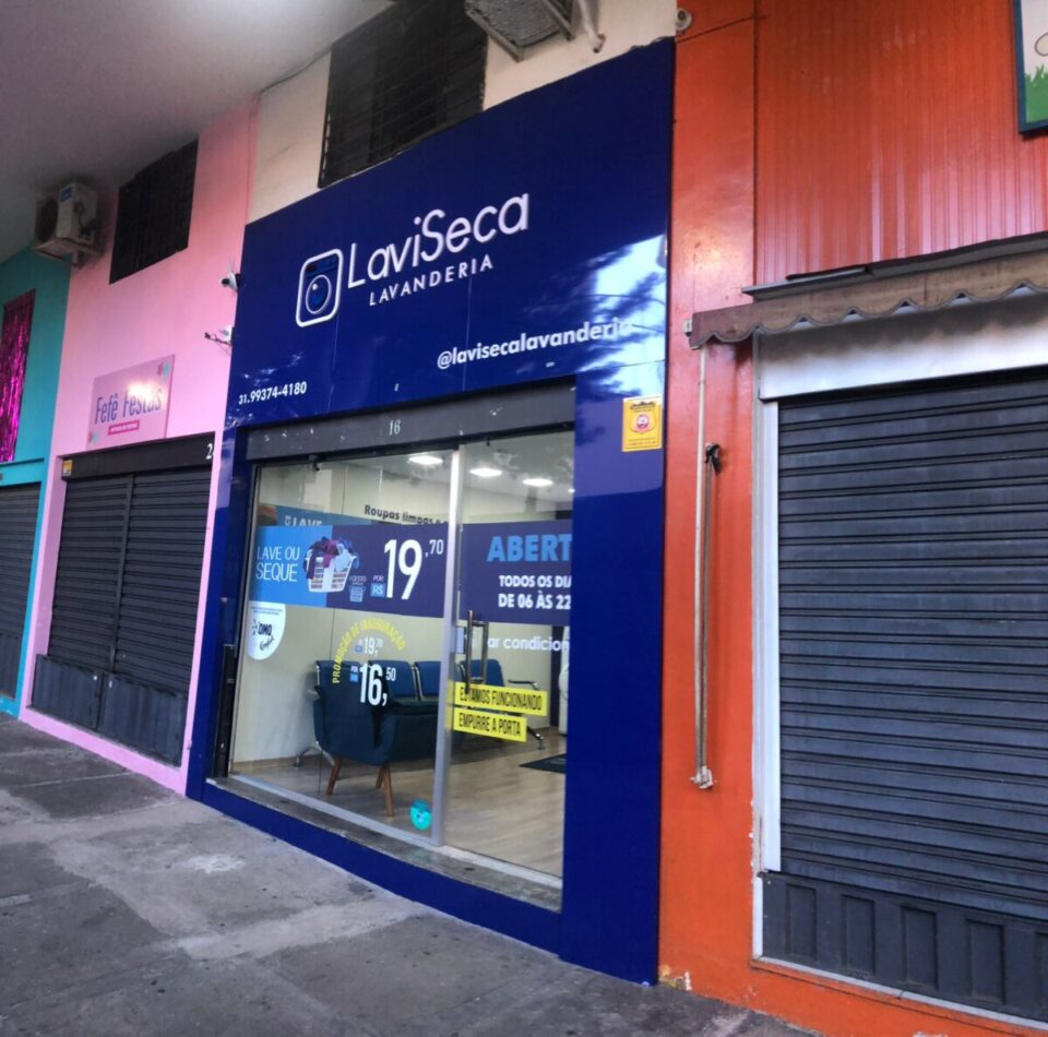 Vende-se Lavanderia Self-service Laviseca BH Grajaú