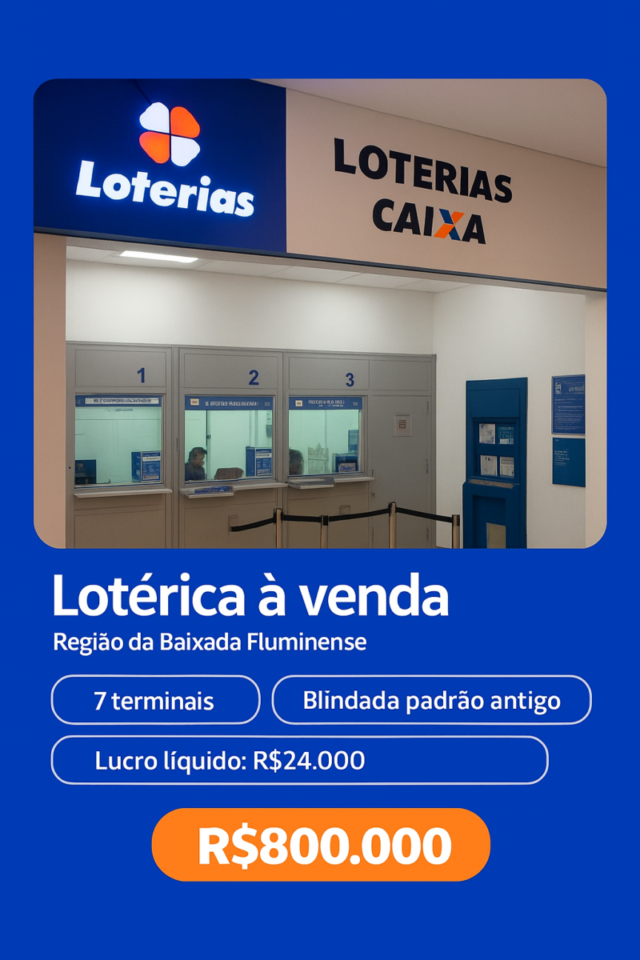 CASA LOTÉRICA NO RIO DE JANEIRO