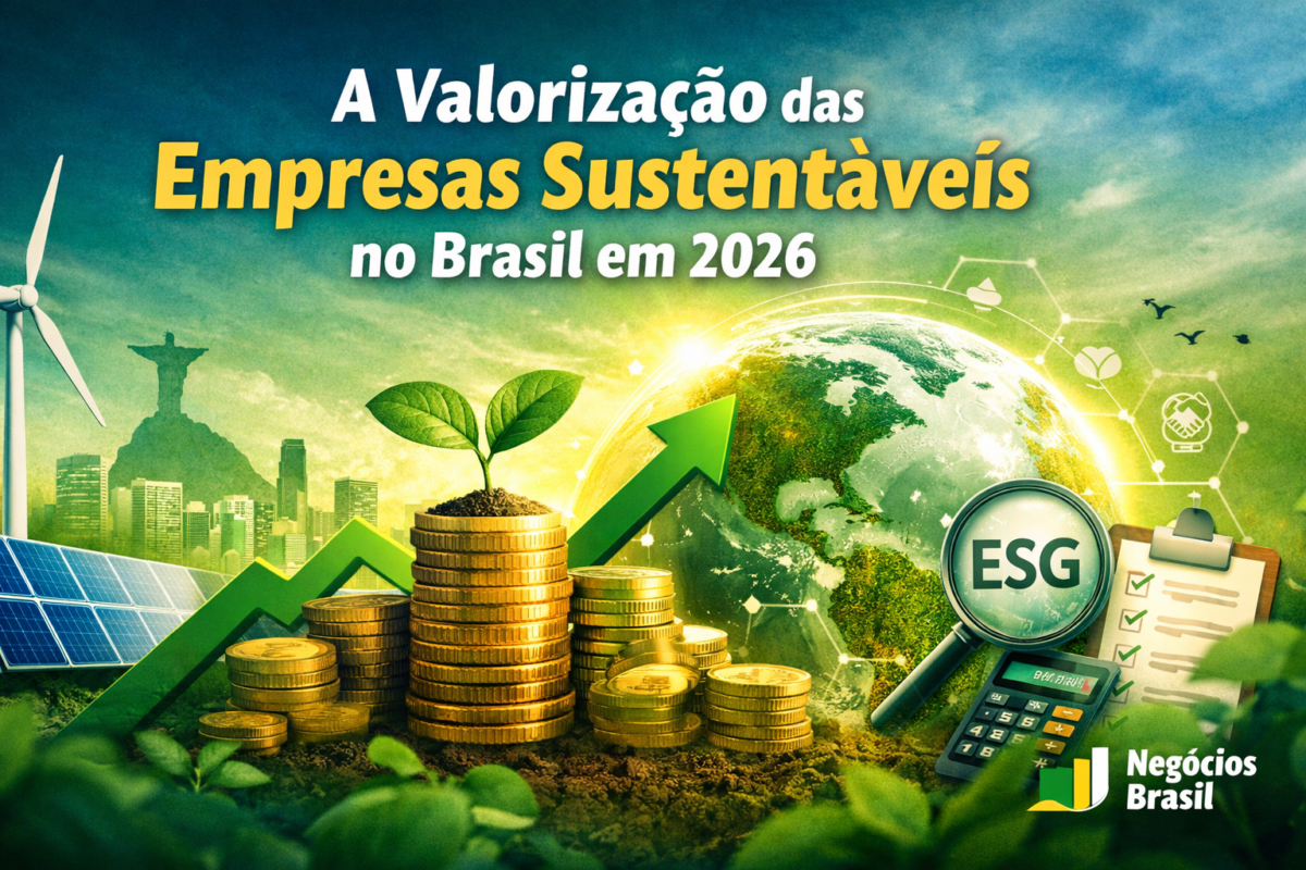 A valorização das empresas sustentáveis no Brasil em 2026