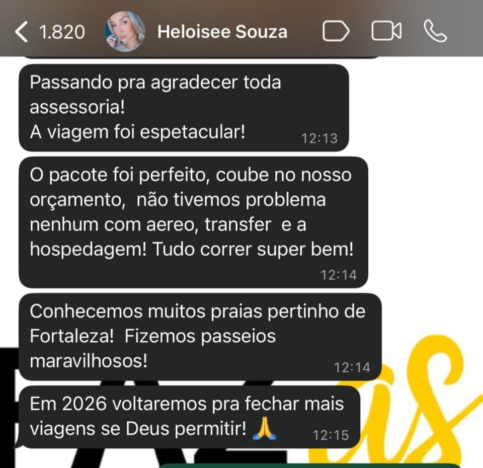 Empresa de Turismo com Carteira de Clientes Fidelizada e Alto Pot