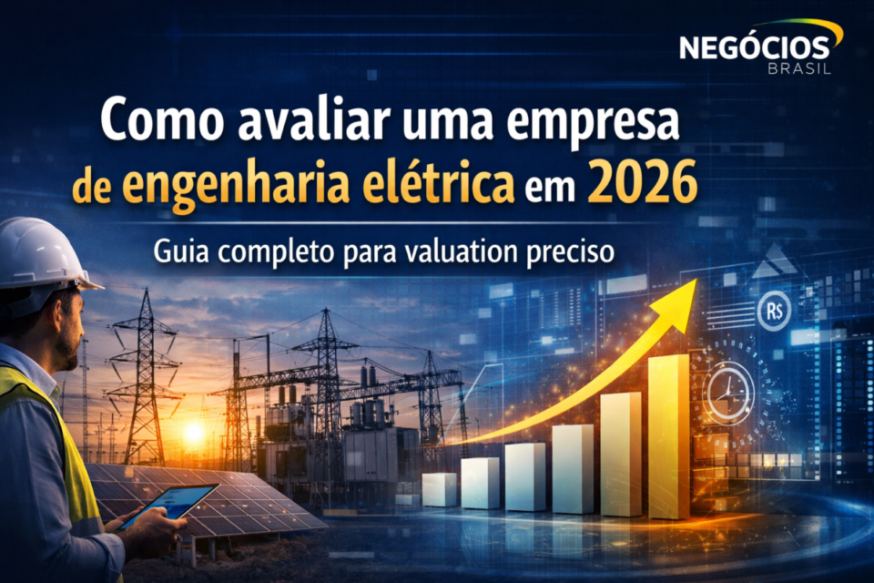 Como avaliar uma empresa de engenharia elétrica em 2026: guia completo para valuation preciso