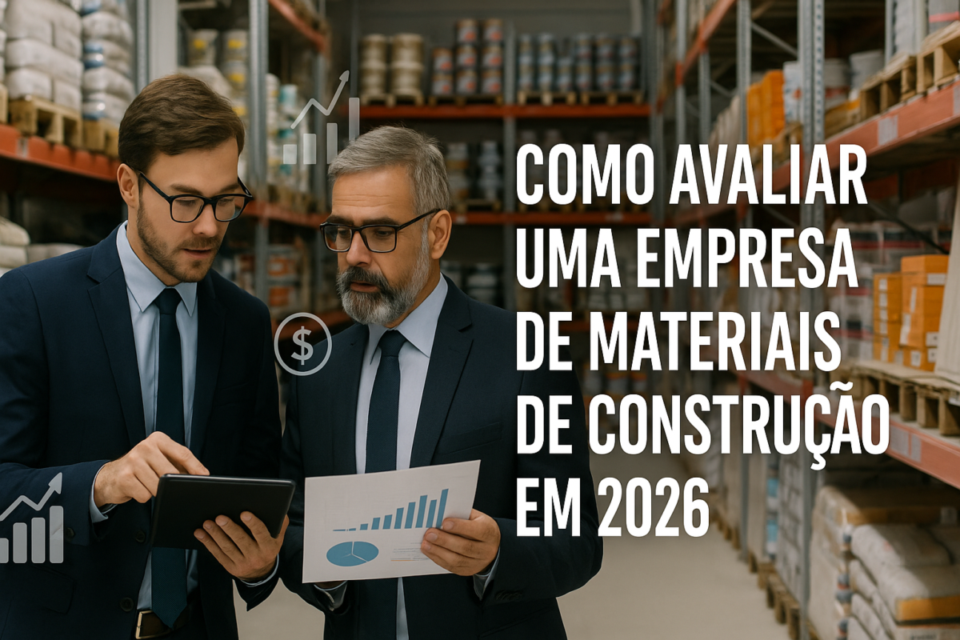 Como Avaliar uma Empresa de Materiais de Construção em 2026: Guia Completo para Empresários e Investidores