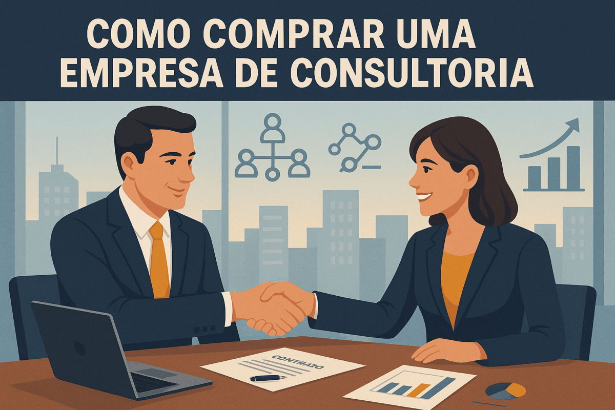 Como comprar uma empresa de consultoria com carteira ativa