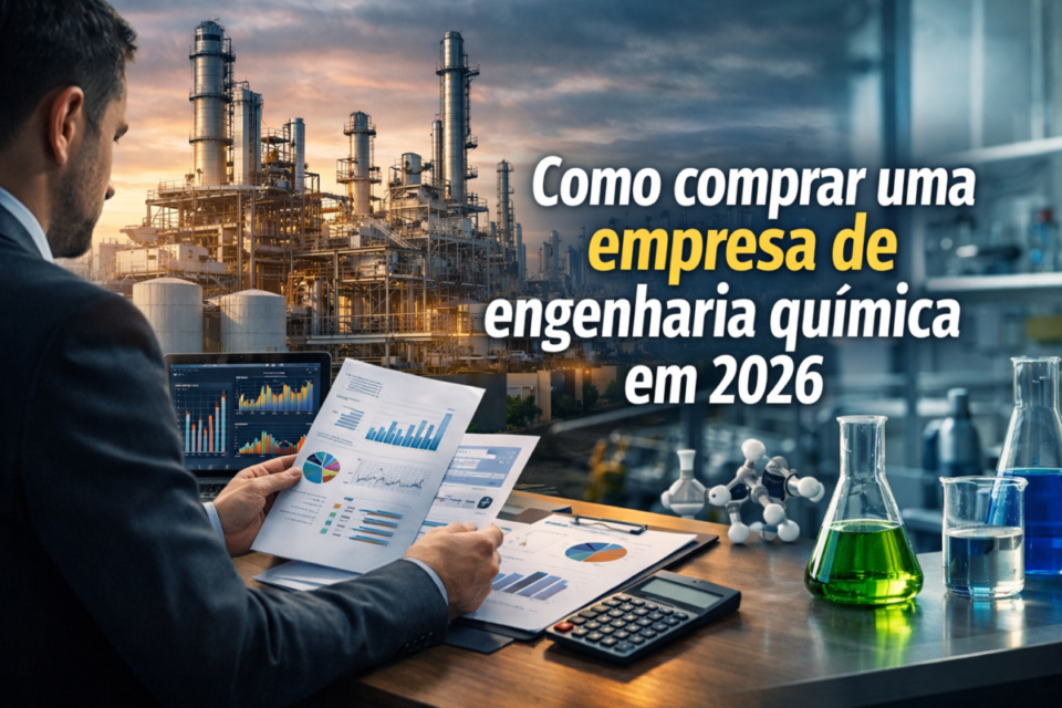 Como comprar uma empresa de engenharia química em 2026