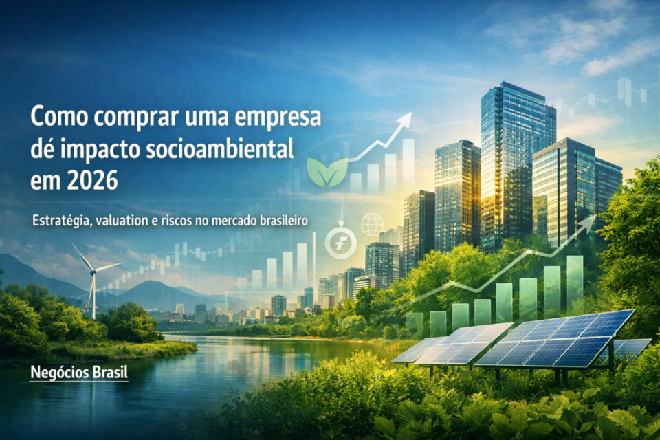 Como comprar uma empresa de impacto socioambiental no Brasil em 2026 🌱