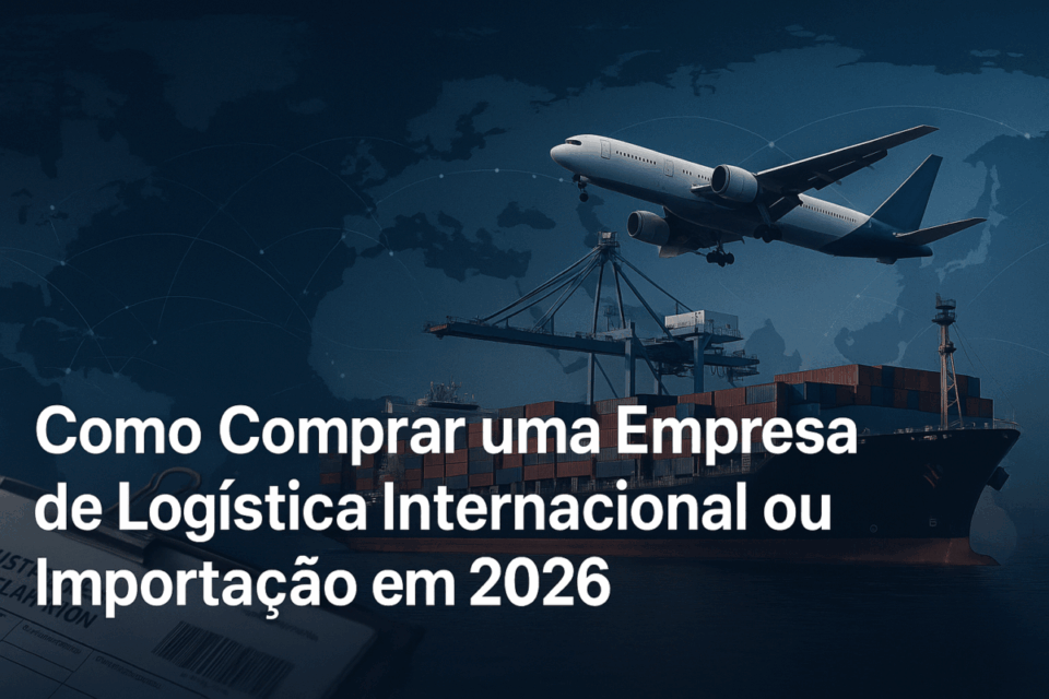 Como Comprar uma Empresa de Logística Internacional ou Importação em 2026 (Guia Completo)