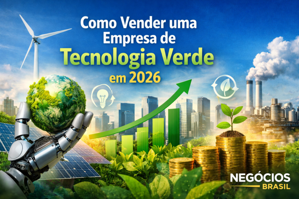 Como vender uma empresa de tecnologia verde em 2026