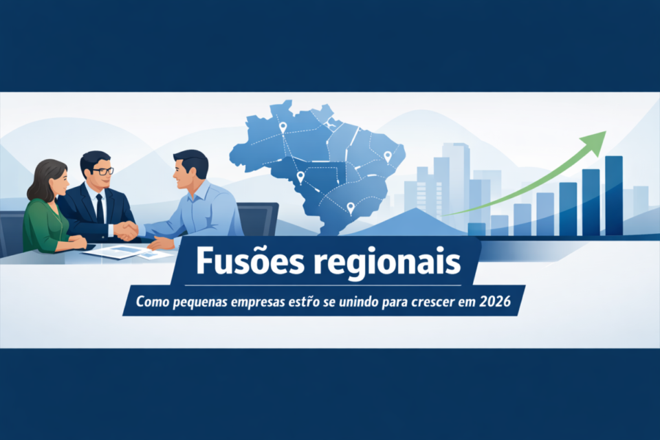 Fusões regionais: como pequenas empresas estão se unindo para crescer em 2026