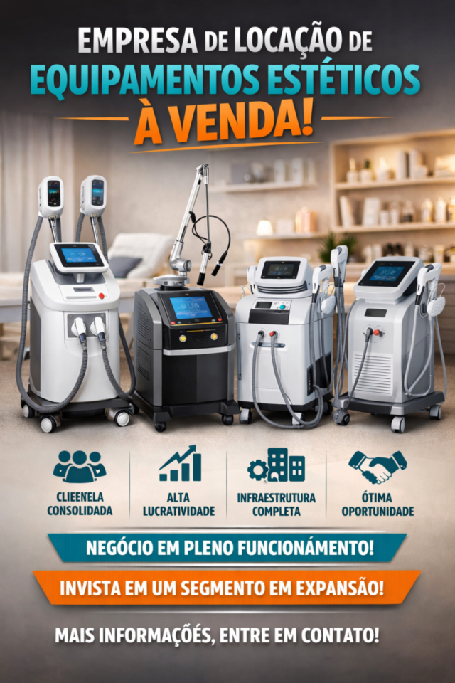 Empresa de Locação de Equipamentos Estéticos – Estrutura Consolidada e Cart