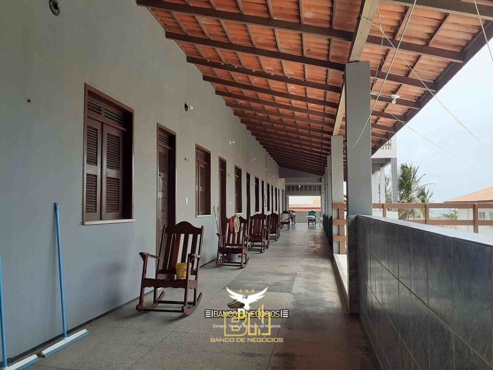 Pousada Pronta em Praia Famosa  Terreno c/6200m2