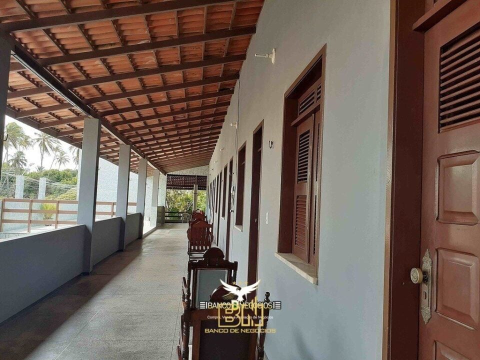 Pousada Pronta em Praia Famosa  Terreno c/6200m2