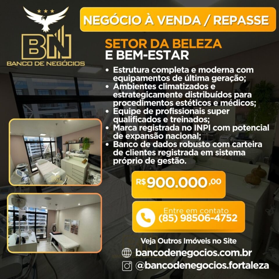Excelente Clínica de Estética, Saúde e Beleza em Prédio de Alto Padrão