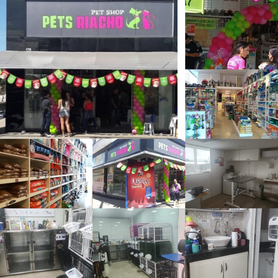 PET SHOP E VETERINÁRIA – PETS RIACHO –  DESDE 2017