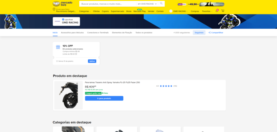 E-commerce 13 anos no Mercado Livre