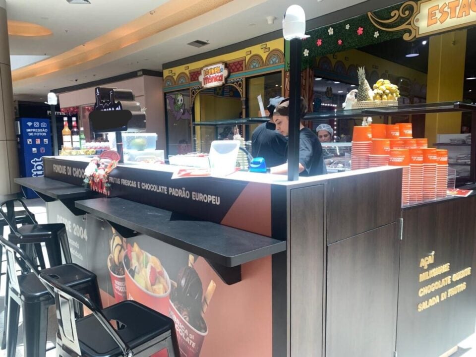 REPASSE – QUIOSQUE FABRÍCA DE CHOCOLATE – SHOPPING METROPOLITANO