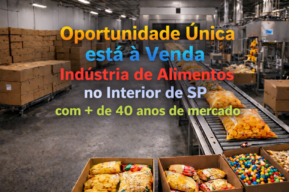 EMPRESA DO RAMO ALIMENTÍCIO MARCA CONSOLIDADA