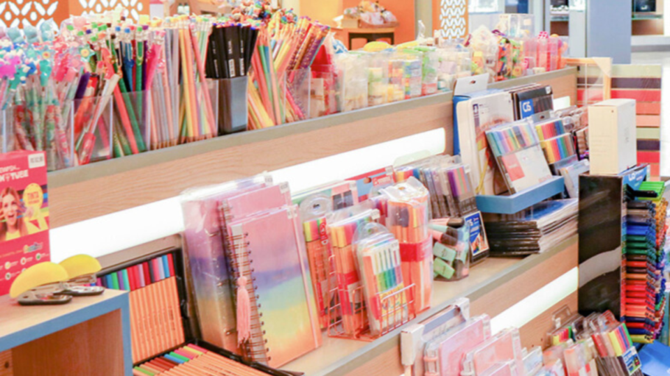 Franquia de Papelaria em Quiosque à Venda