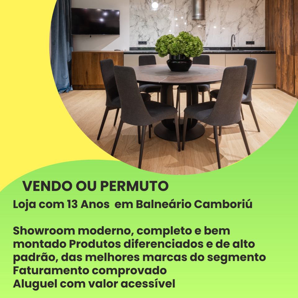 Loja de Eletros Consolidada a 13 anos no mercado em BC