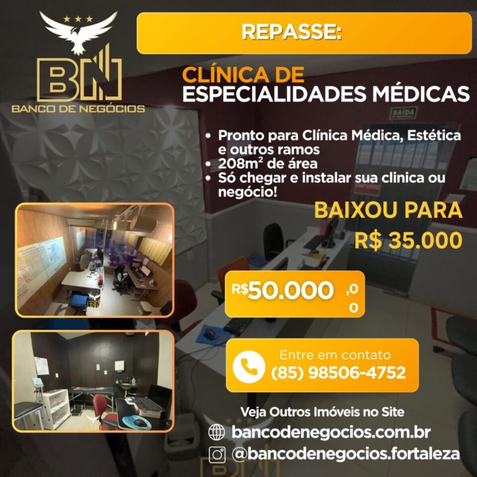 Ponto p/ Clínica de Especialidades Médicas