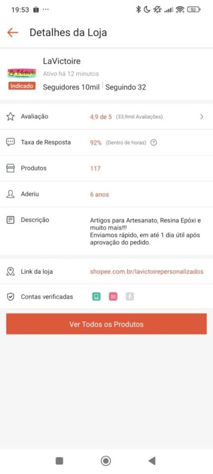 E-commerce Lucrativo à Venda  R 25 mil/mês de Lucro  4 anos  100 Onlin