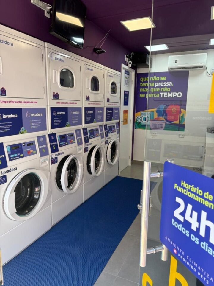 Venda de Franquia de lavanderia Self Service