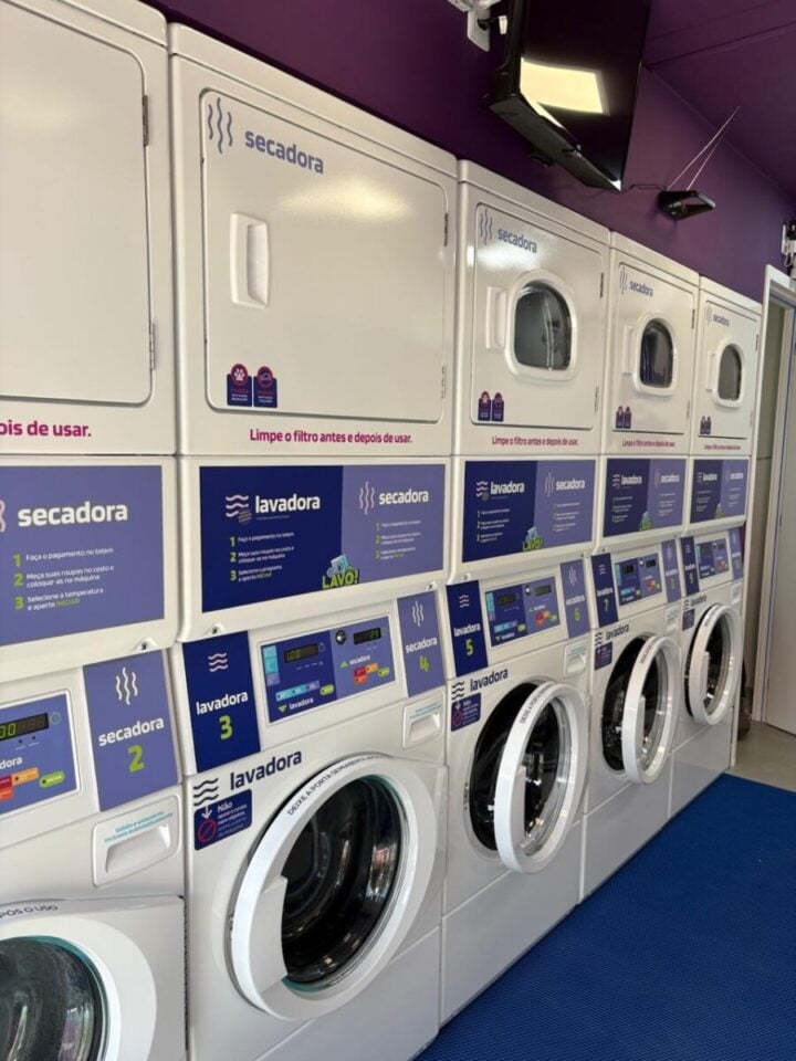Venda de Franquia de lavanderia Self Service
