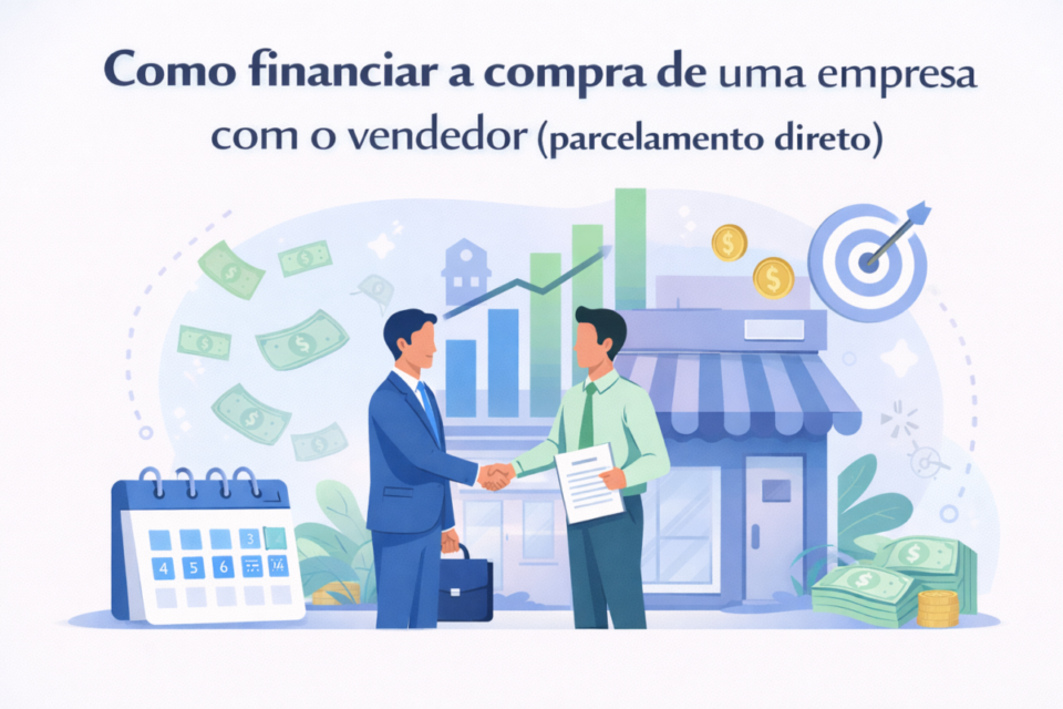 Como financiar a compra de uma empresa com o vendedor (parcelamento direto)