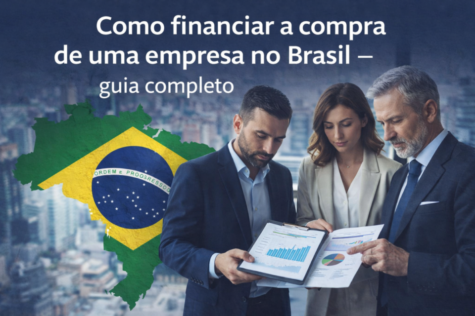 Como financiar a compra de uma empresa no Brasil – guia completo