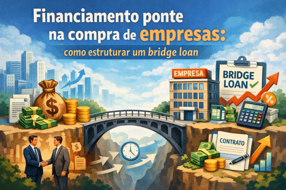 Financiamento ponte na compra de empresas: como estruturar um bridge loan