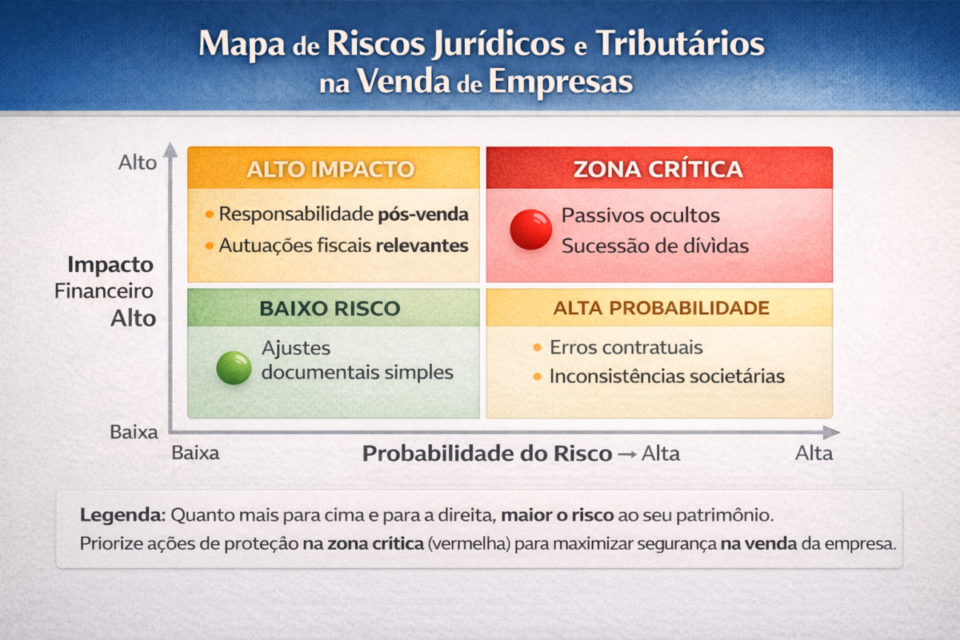 jurídico e tributário na compra e venda de empresas