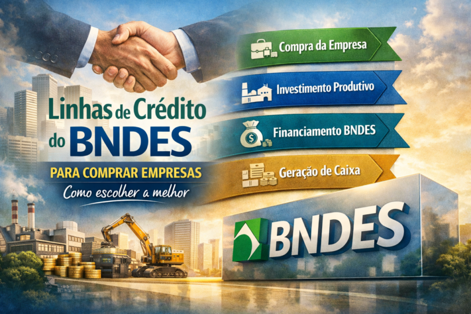 Linhas de crédito do BNDES para comprar empresas: como escolher a melhor