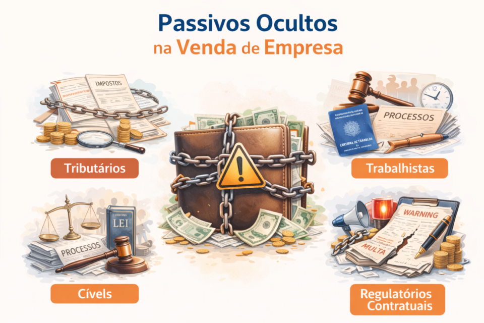 passivos ocultos na venda de empresa