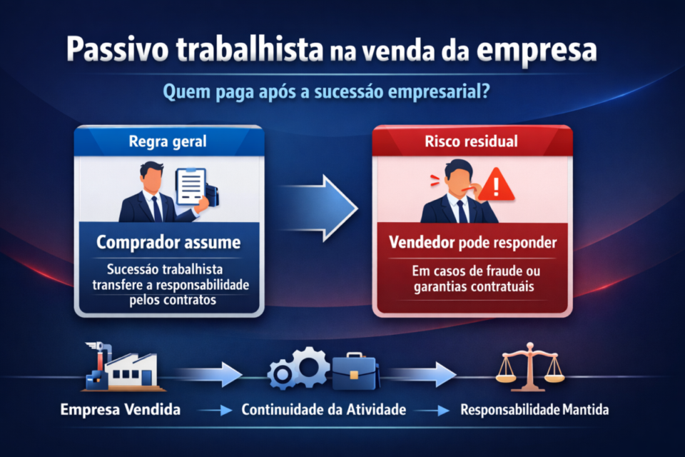 passivo trabalhista na venda de empresa
