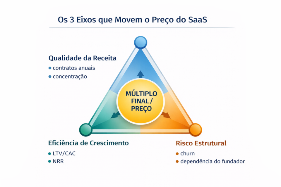 quanto vale uma empresa SaaS no Brasil