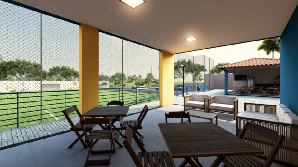 Arena Multi Esportiva Escola Futebol Beach Tennis Quadra Poliesportiva