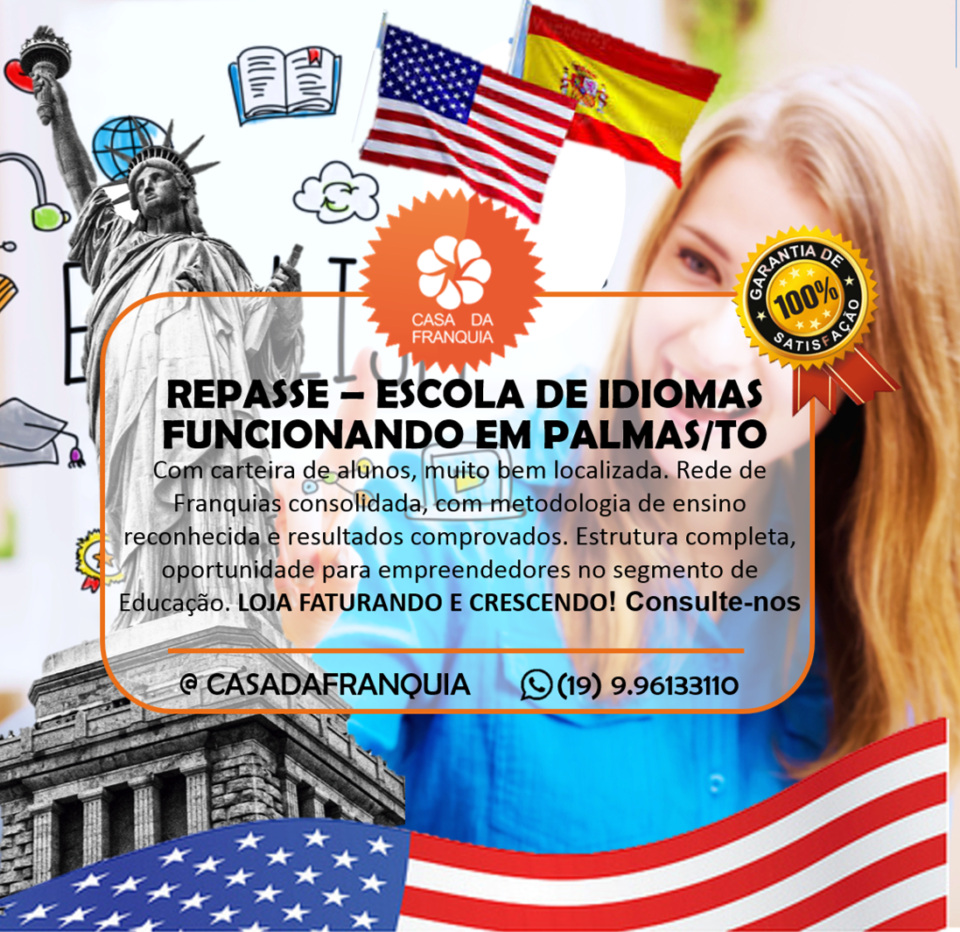 Repasse de Escola de Idiomas – Unidade Escola de Idiomas / Palmas -TO