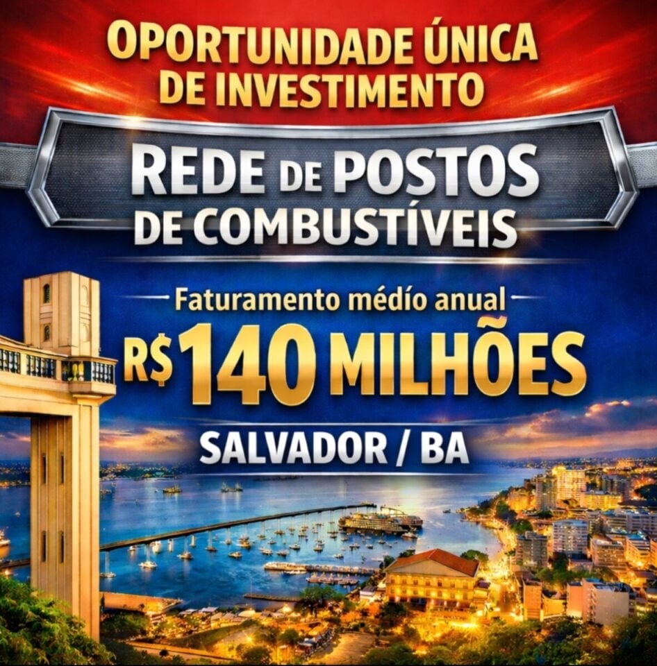ATENÇÃO INVESTIDORES REDE DE POSTOS DE COMBUSTÍVEIS