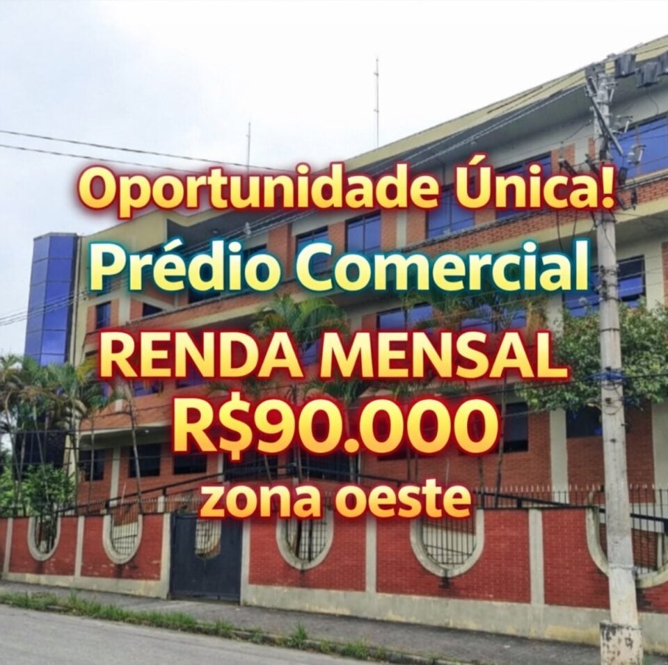 OPORTUNIDADE DE INVESTIMENTO – PRÉDIO COMERCIAL  SÃO PAULO